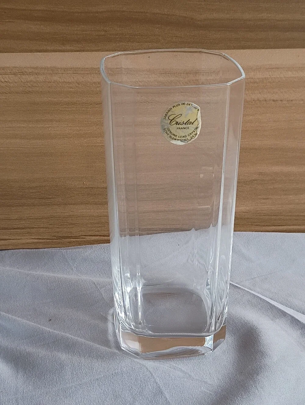 Vintage Cristal d'Arques-Durand full lead crystal highball glasses